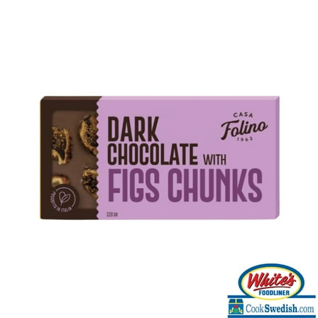 Casa Folino Dark Chocolate with Fig Chunks – 4.23 oz