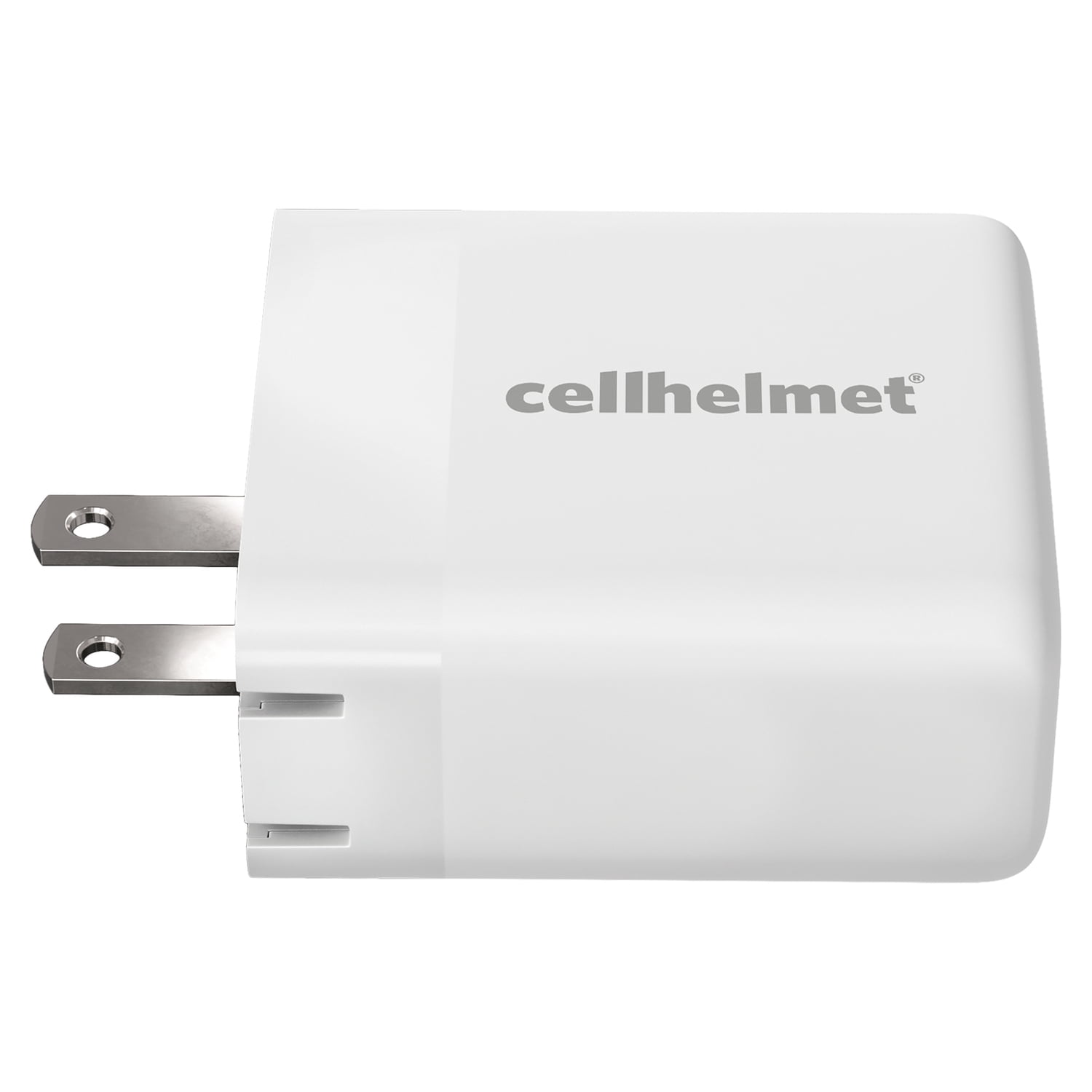 cellhelmet WALL-PD-20W-C-C 20-Watt Dual Wall Black Charger with 2 USB-C Ports