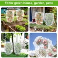 thumbnail image 2 of Nvzi Paquete de 2 bolsas de protección de frutas con cordón, red de protección para tomates, bolsas de red de barrera para plantas de jardín para verduras, frutas y flores (3,28 x 3,28 pies), 2 of 5