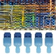 thumbnail image 1 of Quick Splice Wires Terminals, ABS+Nylon Corrosion Resistance 120Pcs T Tap Wire Connectors Kit 15A Upper Limit  For Home For Industrial Scenes, 1 of 8