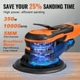 thumbnail image 4 of VEVOR Random Orbital Sander 5" & 6" Brushless Orbital Sander Sander 10000PRM 6 Speed, 4 of 9