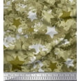 thumbnail image 1 of Soimoi Viscose Chiffon Fabric Star & Camouflage Print Sewing Fabric Yard 42 Inch Wide, 1 of 1
