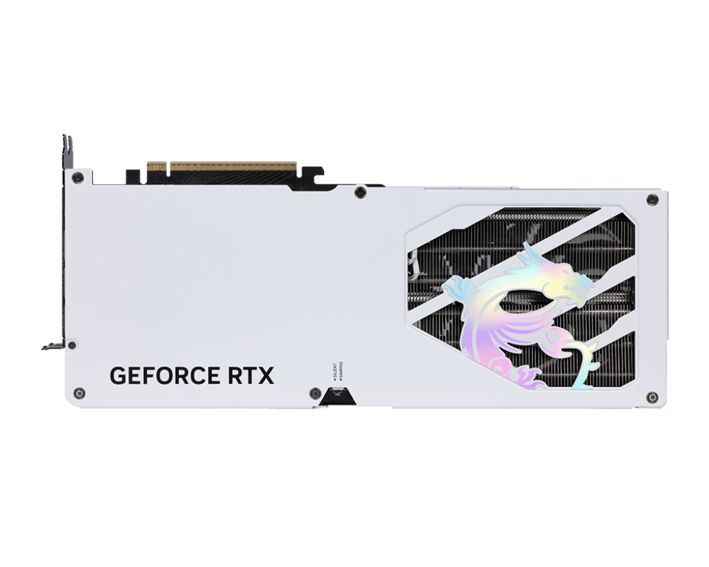 MSI GeForce RTX 5080 16G GAMING TRIO WHITE Graphics Card, 16GB GDDR7, DPx3, HDMIx1, DLSS 4
