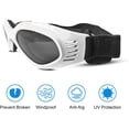 thumbnail image 2 of HAHDAXIA Lunettes pour Chien Lunettes de Soleil pour Chien Sangle Ajustable pour Lunettes anti-UV Protection Imperméable pour Chien Blanc, 2 of 7