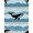 Blue, Pattern 18, variant on ODIKA And Whale Motif With Vintage Compass Accents Nautical Anchor Refined Structured Non-Slip Chair-Friendly for Home Office, Gaming Room, Under Desk