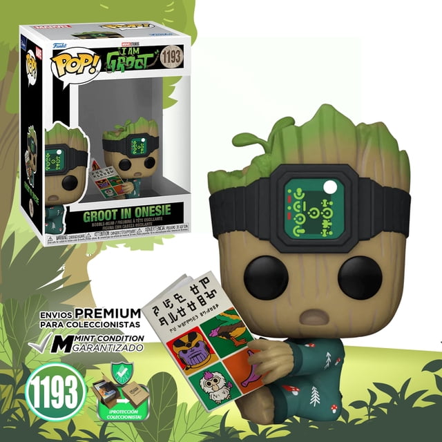 Funko Pop Groot Con Libros #1193 Marvel Studios Original Funko Serie Yo Soy Groot
