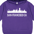 thumbnail image 3 of Inktastic San Francisco California Skyline Ca Cities Toddler Hoodie, 3 of 4