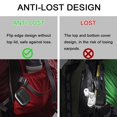 thumbnail image 2 of Funda para AirPods 4 ATIMIRA impermeable con gancho, color negro, 2 of 7