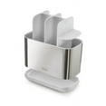 thumbnail image 5 of Joseph Joseph EasyStore Stainless-Steel Toothbrush Holder Bathroom Storage Organizer Caddy, Large, 5 of 5