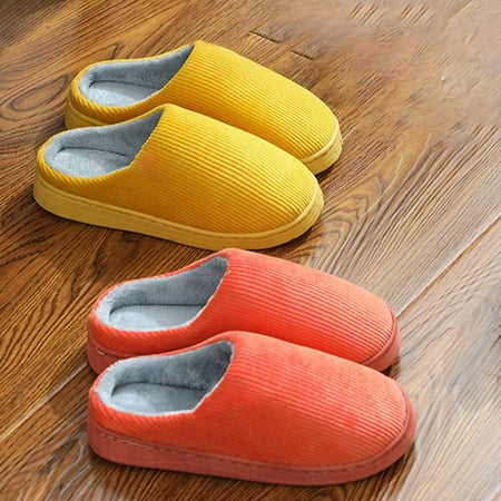 

Beechoice Slippers for Women Fuzzy House Slip on Indoor Outdoor Bedroom Furry Fleece Lined Ladies ComAF Memory Foam Female Home Shoes Anti-Skid Rubber Hard Sole