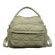 thumbnail image 1 of Elegante bolso de hombro de color liso, moderno, con cremallera, bandolera, asas superiores y asa de mano, 1 of 1