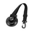 thumbnail image 2 of Correa de sujeción ajustable para equipaje con ventosa de silicona de 43,5 a 60 cm, accesorio de montaje sencillo, cinturón de sujeción versátil y Negro, 2 of 8