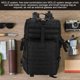 thumbnail image 4 of FREEKNIGHT Tactic Military Bag 40L900D Mochila para deportes al aire libre (negro), 4 of 8