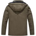 thumbnail image 2 of Lavenicole Winter Jackets for Men with Hoode Ski Snow Snowboarding Waterproof Fleece Liner Coats Windproof Raincoat 6 Pockets, 2 of 6
