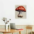 thumbnail image 3 of Nawypu Vintage Mushroom Poster,Retro Aesthetic Poster,Mushroom Wall Decor, Mushroom Wall Decor,Retro Cottagecore Wall Decor Paintings for Bathroom Bedroom, 3 of 5