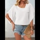 thumbnail image 5 of Blusa Informal Elegante de con Cuello en V para Mujer, 1/2, Verano 2025 XL, 5 of 9