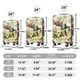 thumbnail image 3 of S-HOME 20"/24"/28" 3 pcs/set in PC Spinner Wheel Luggage, Carry on Suitcase, With Printed pattern and Combination Lock, 3 of 12