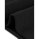 thumbnail image 5 of Vestido de punto acanalado INSPIRE CHIC para mujer, de manga larga, cuello redondo, cintura alta, estilo A-line, vestido casual XL negro, 5 of 6