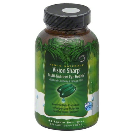 Irwin Naturals Vision Sharp Multi-Nutrient Eye Health, 42 ct