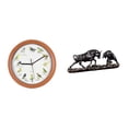 thumbnail image 1 of Reloj de pared con pájaro cantor, reloj de pared, estatua de escritorio, figura de resina, artesanía, canciones grabadas, adecuado para sala de estar,, 1 of 8