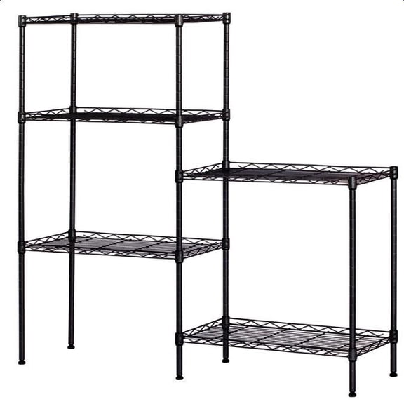 Zimtown Wire Shelving 5 Tier Metal Storage Rack Shelf 5 Shelf Shelves Unit Kitchen