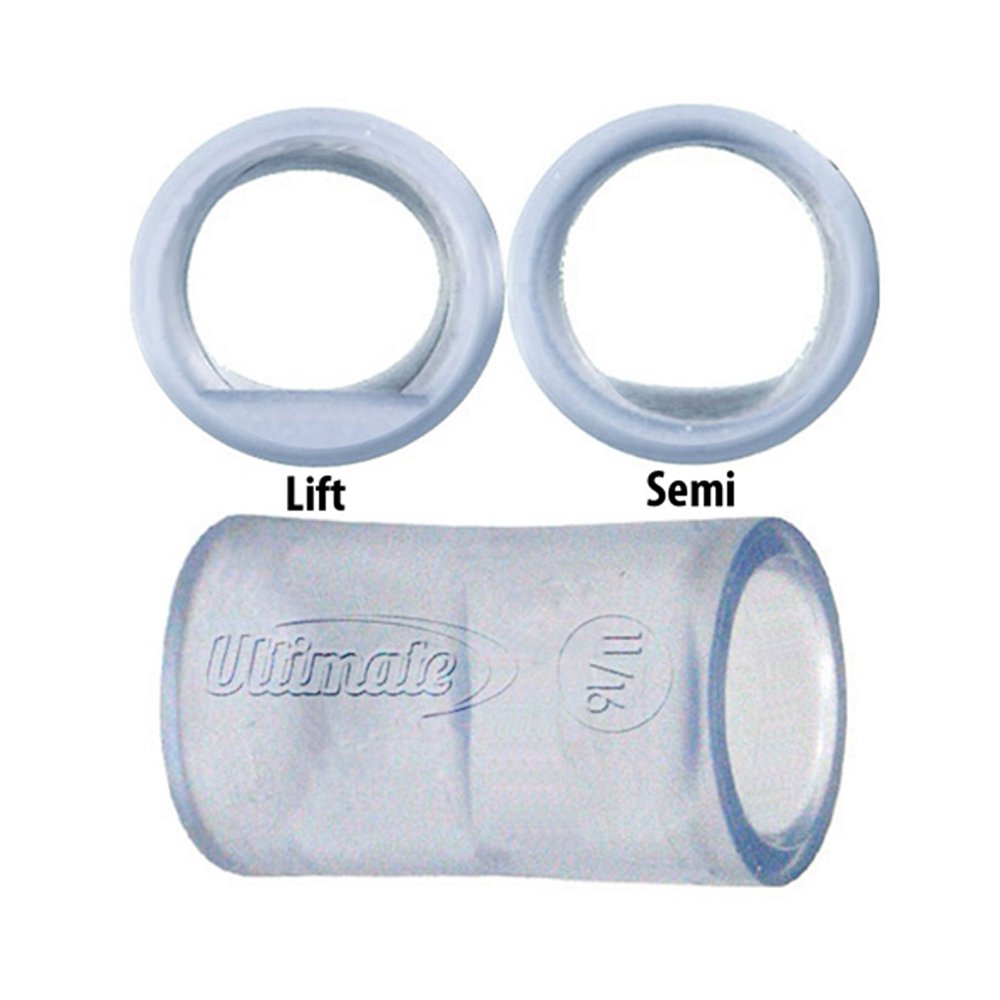 Ultimate Bowling Tour Lift Semi Sticky Finger Insert Clear Pack of