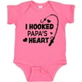 thumbnail image 3 of Inktastic I Hooked Papa's Heart with Fishing Rod Boys or Girls Baby Bodysuit, 3 of 5
