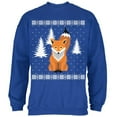 thumbnail image 1 of Big Fox Chandail de Noël Laid Royal Chandail en Molleton Adulte, 1 of 1