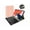 Pink, variant on Bluetooth Keyboard Case with Trackpad for iPad Pro 12.9 inch 2017 2015 (Old Model, 2nd & 1st Generation) Removable Wireless Keyboard with Leather Cover / Pencil Holder