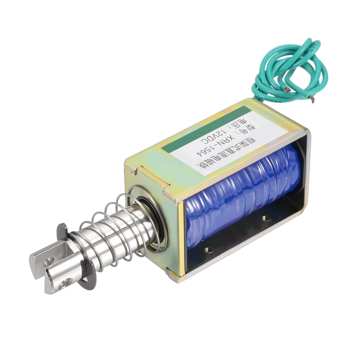 Aexit DC 24V 0.8A 5.1N 20mm Pull-Typ Elektromagnet mit offenem Rahmen