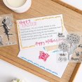 thumbnail image 2 of 4 Pieces/Set Scrapbooking Reusable Embossing Stencil Home Photo Album Portable Handicraft Transparent DIY Template Embossed Stamp Accessories, 2 of 9