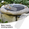 thumbnail image 2 of Tnobhg 1/2Pcs Floating Bee Ladder Butterfly Water Station Honeycomb Design Anti-Rust Corrosion Resistant Outdoor Garden Bee Water Catchers, 2 of 7