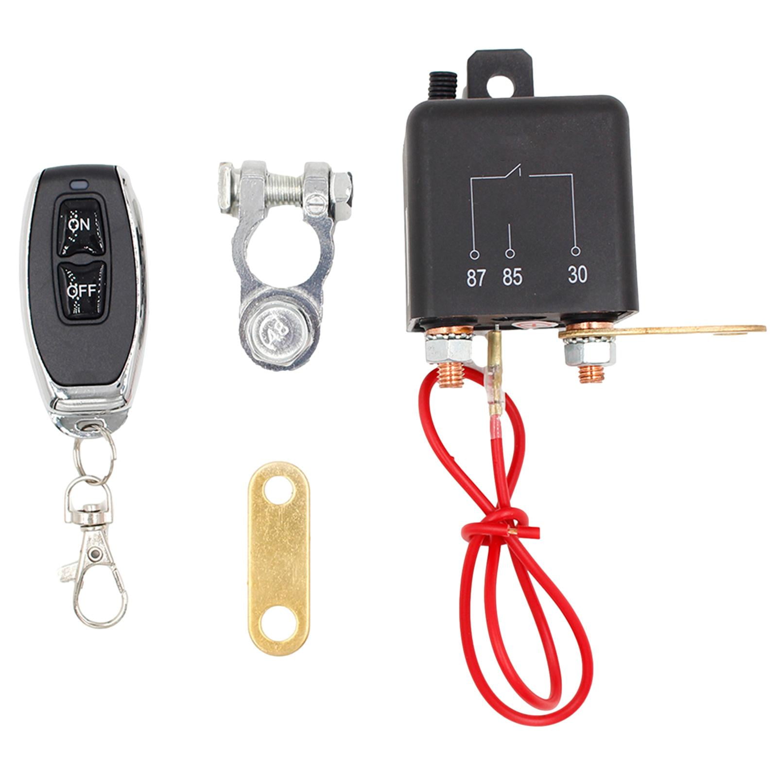 Car Battery Breaker 12V200A Wireless Control PowerOff Switch Remote Control Wireless