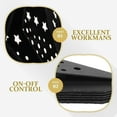 thumbnail image 2 of CTIRCHIU 3pcs Stereoscopic Design Hanging Star Lamp Shade Black Paper, 2 of 8