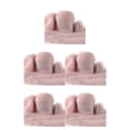 thumbnail image 3 of Bearachild 50g 20g Bufandas de invierno Juego de bolas de hilo de tejer Suéteres para bebés Alfombras Kit de hilo de ganchillo 2 hebras tejidas Rosa claro 5Conjunto, 3 of 6