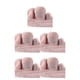 thumbnail image 1 of Cateissary Juego de ovillos de lana para tejer de 50g y 20g, suéteres para bebés, Kit de hilo de ganchillo, accesorio de costura para Rosa claro 5Conjunto, 1 of 6
