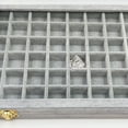 thumbnail image 3 of Lints Jewelry Organizer Large Capacity Storage Box Tray Necklace Rings Holder with Lid for Home Travel Multifunction Case Dark Purple, 3 of 9