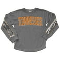 thumbnail image 2 of Girls Youth Gameday Couture  Gray Tennessee Volunteers Guess Who's Back Long Sleeve T-Shirt, 2 of 3