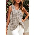 thumbnail image 1 of POGLIP Women's Floral Ruffled Straps Flowy Tank Top, 1 of 6