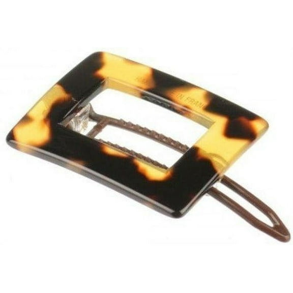 French Amie Small Tokyo Square Celluloid Handmade Hair Clip Barrette For Girls