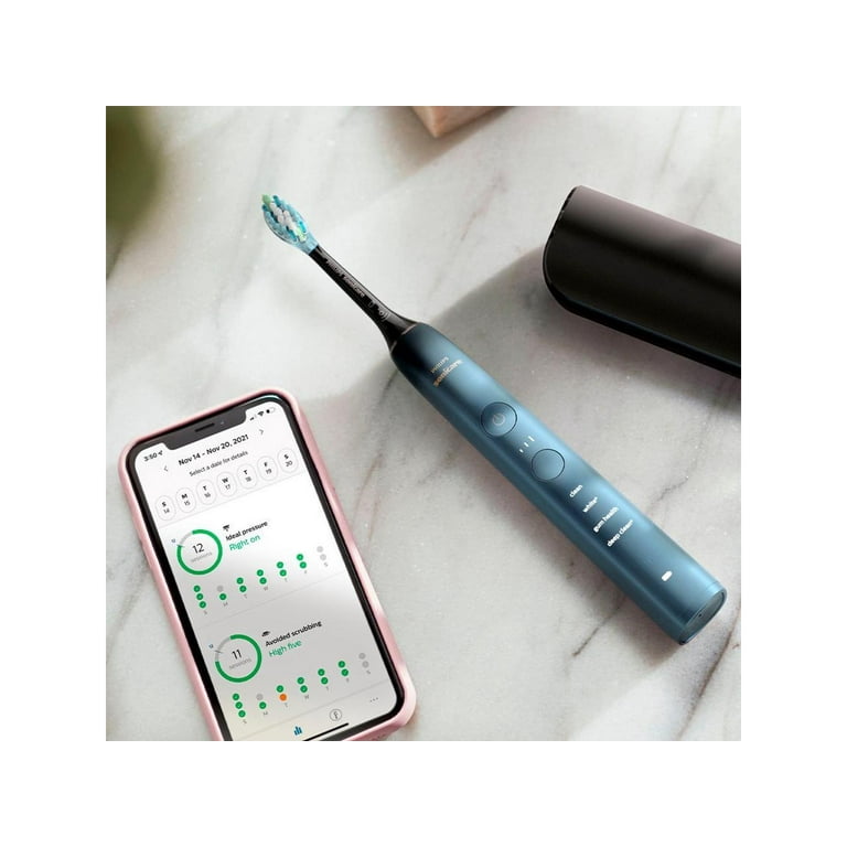 Philips Sonicare 9000 Special Edition Rechargeable Toothbrush, Blue Black, (HX9911/92) Philips Sonicare 9000 Special Edition Rechargeable Toothbrush, Blue Black, (HX9911/92)