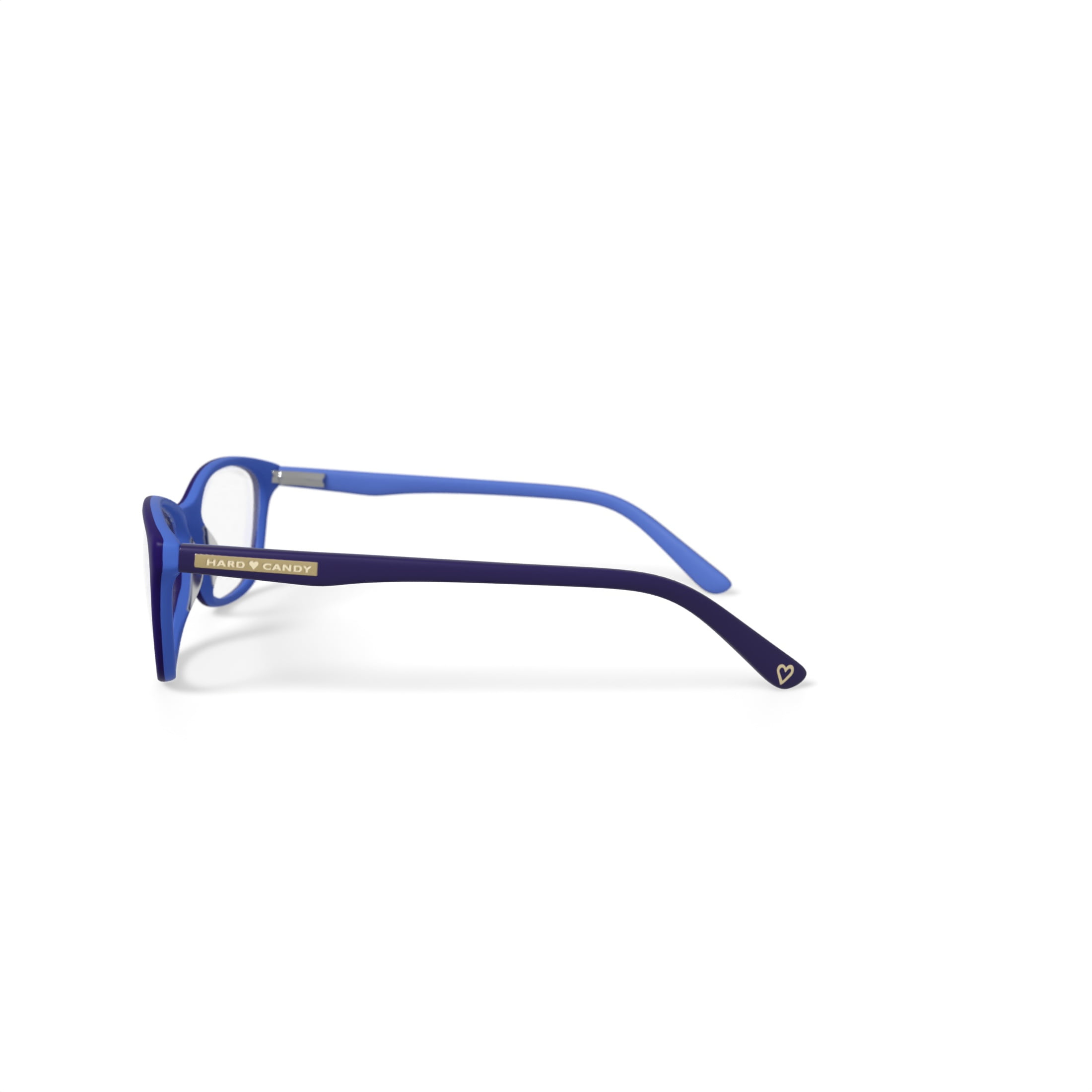Hard Candy Women's HC40 Square Prescription Eyeglasses with Case