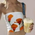 thumbnail image 2 of Aesthetic Tube Tops Women Sexy Strapless Sleeveless Vintage Off Shoulder Floral Print Slim Fit Tank Streetwear, 2 of 6