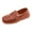 A-Brown, variant on mgoYE Boys' Oxfords Baby Girls Boys Classic Loafers Oxford Dress Shoes Soft Slip On Crib Flats Shoes|Brown 10