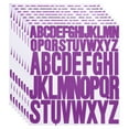 thumbnail image 1 of 8 hojas de etiquetas de letras de vinilo, 1 pulgada, 2 pulgadas, 416 letras, 1 of 6