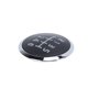 thumbnail image 5 of 6 Speed Gear Shift Knob Cover, Round ABS Gear Knob Cap Comfortable Black  For Car ANGGREK Car Parts, 5 of 8
