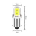 thumbnail image 2 of High quality10x BA9S Car LED T4W H6W LED CANBUS COB 2LED Bulb Car Interior License Plate Light Marker Reading Auto Lamp White 6000K 12V, 2 of 5