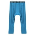 thumbnail image 5 of Manyakai Compression Pants for Men Workout Running Leggings Tights Thermal Base Layer Athletic Blue M, 5 of 7
