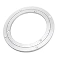 thumbnail image 1 of Billuyoard Aluminum Alloy Round Rotating Turntable Bearing Table White Silver Mostrada Blanco plateado 16 pulgadas, 1 of 1