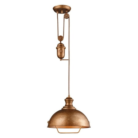 ELK Lighting Farmhouse 65061-1 Pendant - 14W in. - Bellwether Copper